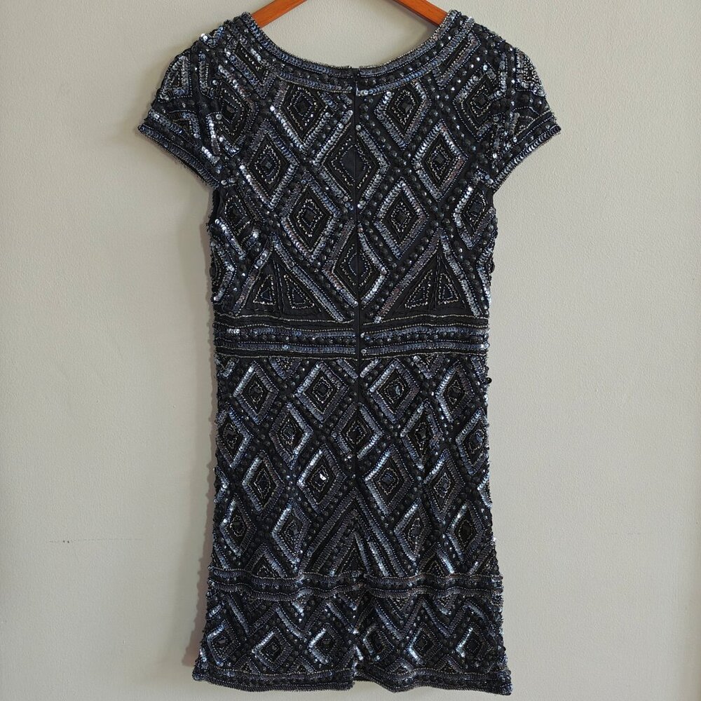 ADRIANNA PAPELL Sequin Cocktail Dress - Picture 10 of 13